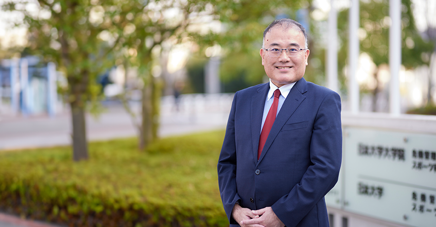 危機管理学研究科長 福田 充 教授　写真